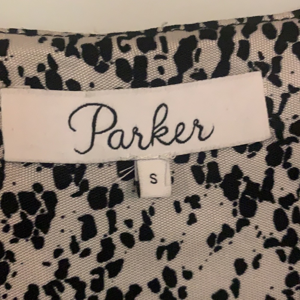 Parker Snakeskin Print Dress. - Picture 2 of 3